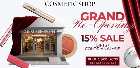 Marea redeschidere Cosmetic Shop!