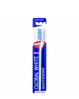 GLOBAL WHITE Periuță de dinți pentru albire Extra Whitening
