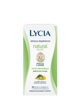 Lycia Депиляционные полоски для рук и ног Natural Touch, 20 шт