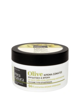 Farcom Cremă de corp hidratantă cu ulei de măsline Mea Natura Olive Body Cream, 250 ml