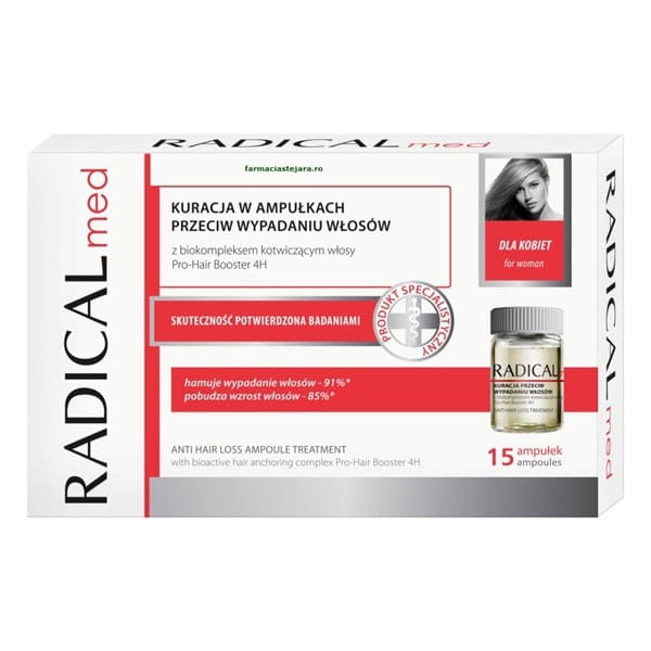 Farmona Fiole anti-cadere pu femei Radical Med, 15X5ml