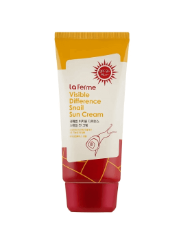 FarmStay Cremă pentru protecție solară La Ferme Snail SPF50+ PA+++, 70 gr