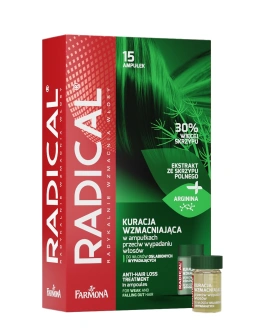 Farmona Ampole pentru combaterea căderii părului Radical Med, 15 x 5 ml