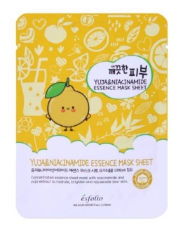 Esfolio Тканевая маска для лица Pure Skin Yuja and Niacinamide, 1 шт