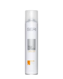Farcom Лак для волос с сильной фиксацией Seri Hair Spray UV Filter Anti- Frizz Protection Volume, 400 мл