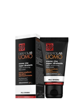 Dermolab Cremă intens hidratantă pentru față Bioetyc UOMO Sensitive Skin, 50 ml