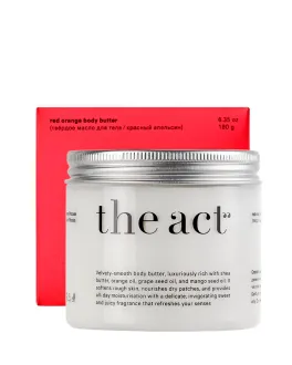 The Act Баттер для тела Red Orange, 180 г