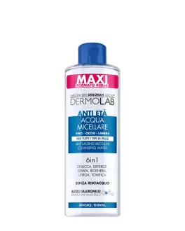 Dermolab Apă micelară anti-rid 6 în 1 Anti-Aging, 400 ml