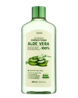 Esfolio Многофункциональный тонер для лица Aloe Vera Soothing Essence Toner, 400 мл