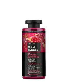 Farcom Șampon pentru toate tipurile de păr cu extract de rodie Mea Natura Pomegranate Shampoo All Hair Types, 300 ml