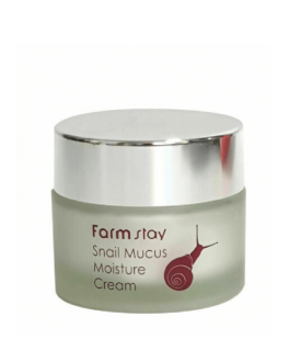 FarmStay Cremă hidratantă pentru față Snail Mucus, 50 ml