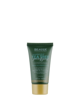 BEAVER Успокаивающий кондиционер для волос Tea Tree Purifying, 40 мл
