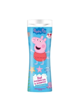 Peppa Pig Șampon-gel de duș Cherry, 300 ml