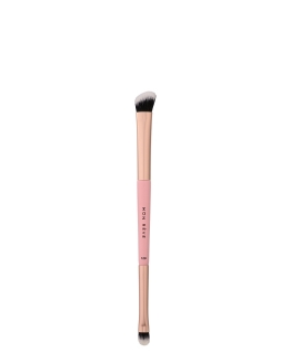 MON REVE Двойная кисть для макияжа 129 Double Sleek, 1 шт
