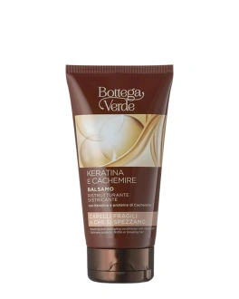 Bottega Verde Бальзам-кондиционер для волос Keratin and Cashmere Protein, 150 мл