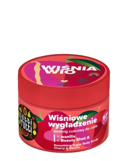 Farmona Scrub cu efect de netezire pentru corp Tutti Frutti Cherry and Vanilla, 300 gr
