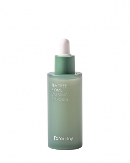 FarmStay Ser-fiolă liniștitoare cu extract de arbore de ceai Tea Tree Biome Calming Ampoule, 50 ml