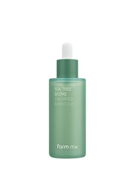 FarmStay Ser-ampulă calmant Tea Tree Biome, 50 ml