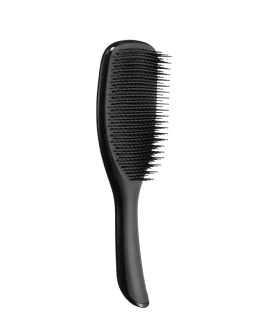 TT Peria pentru părul lung și dens The Large Wet Detangler Black Gloss