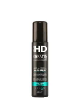 Farcom Лак для волос HD Non-Aerosol Keratin Extra Strong Hold , 200 мл