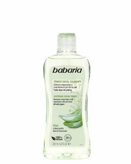 Babaria Успокаивающий тонер для лица Aloe Vera, 200 мл