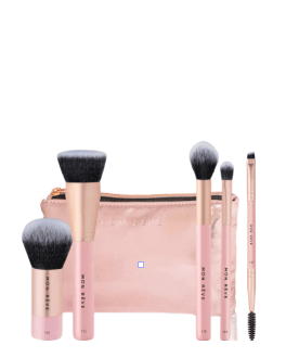 MON REVE Набор кистей для макияжа Face and Eyes, 5 шт