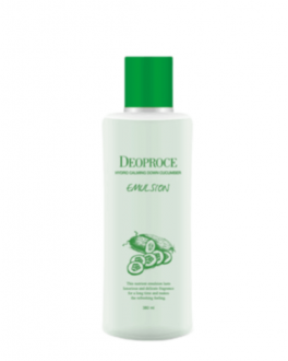 Deoproce Emulsie hidratantă Hydro Calming Down Cucumber, 380 ml