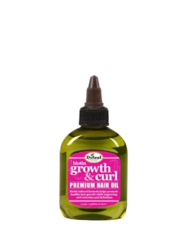 Difeel Масло для волос Biotin Growth and Curl, 75 мл
