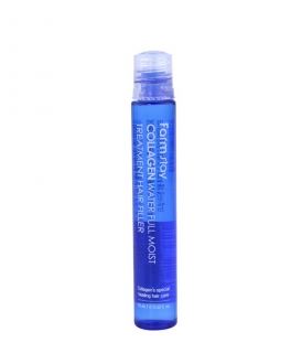 Farmstay Filer pentru par cu colagen Collagen Water Full Moist Treatment Hair Filler, 13 ml