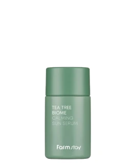 FarmStay Ser cu protecție solară Tea Tree Biome SPF 45+ PA++, 50 ml