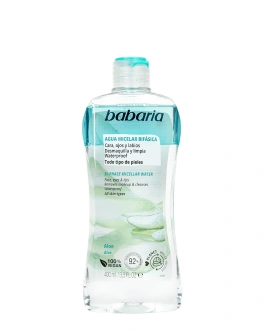 Babaria Apă micelară bifazică Aloe, 400 ml