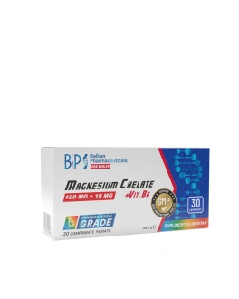 Balkan Pharmaceuticals Пищевая добавка Magnesium Chelate +Vit.В6, 30 таб