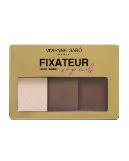 VS Палетка для бровей Fixateur Brow Powder Superb, 4 г