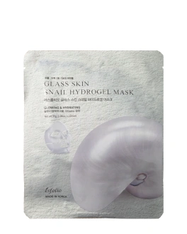 Esfolio Mască de hidrogel Glass Skin Snail Hydrogel Mask, 30 g