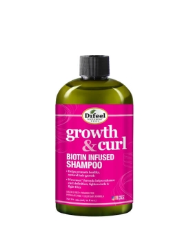 Difeel Шампунь для волос Growth and Curl Biotin Infused, 355 мл