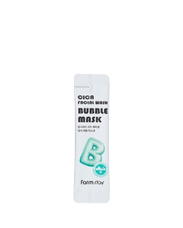 FarmStay Очищающая бабл-маска для лица Cica Facial Wash, 1 шт