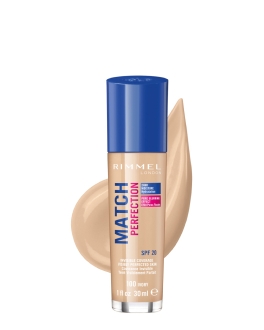 RIMMEL Тональный крем Match Perfection SPF20, 30 мл