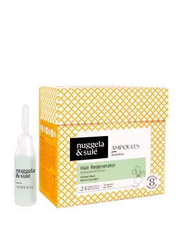 Nuggela & Sule Ampule fortifiante pentru păr Hair Regenerator, 8 x 10 ml