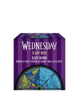 Wednesday Bombă de baie Scary Rose, 165 g