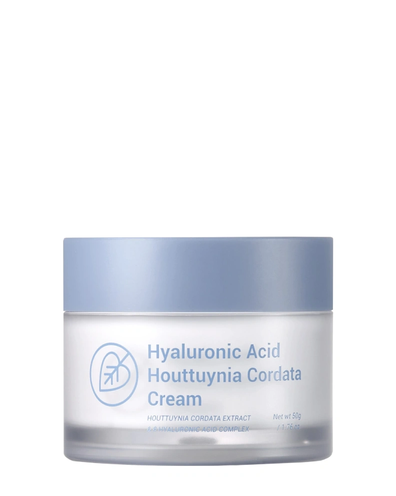Esfolio Cremă calmantă hidratantă Hyaluronic Acid Houttuynia, 50 g