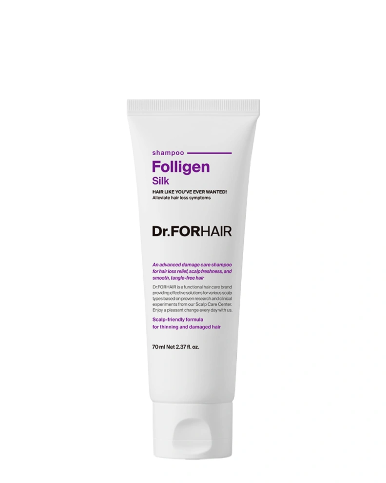 Dr.FORHAIR Șampon fără sulfați pentru păr Folligen Silk