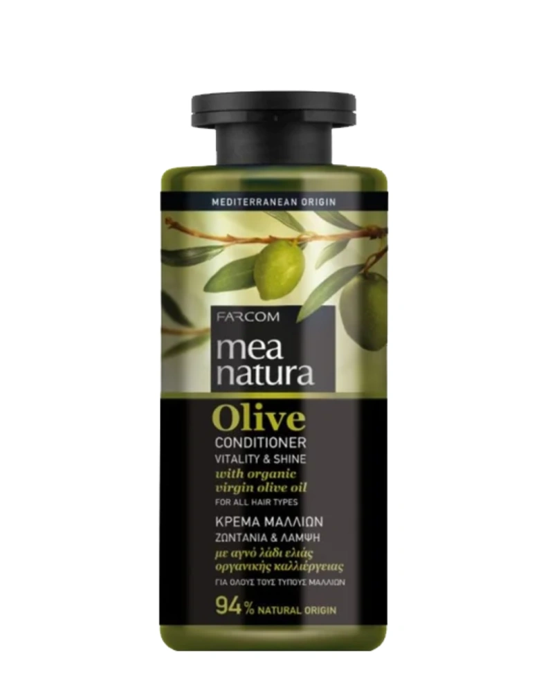 Farcom Кондиционер для волос с оливковым маслом Mea Natura Olive, 300 мл