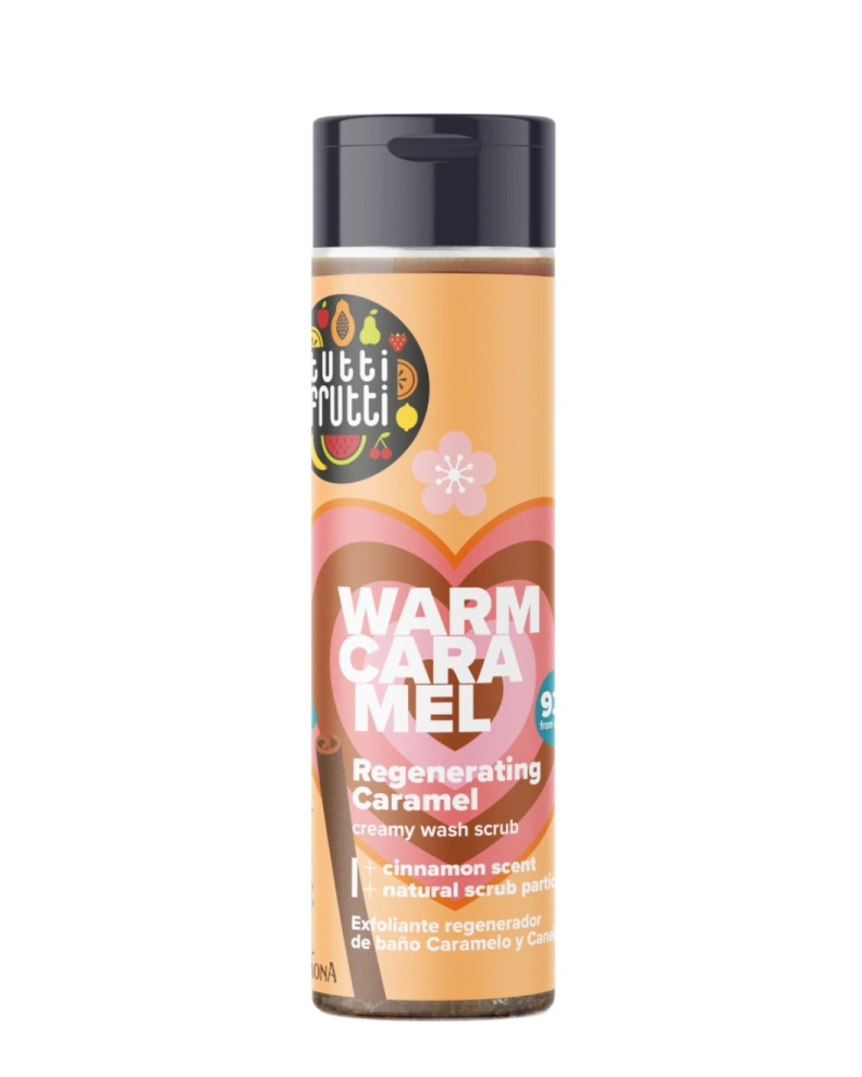Farmona Крем-скраб для тела Tutti Frutti Regenerating Caramel and Cinnamon, 200 мл