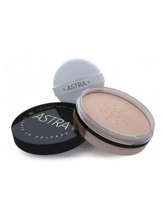 Astra Пудра рассыпчатая Powder Loos Velvet Skin, 7 г