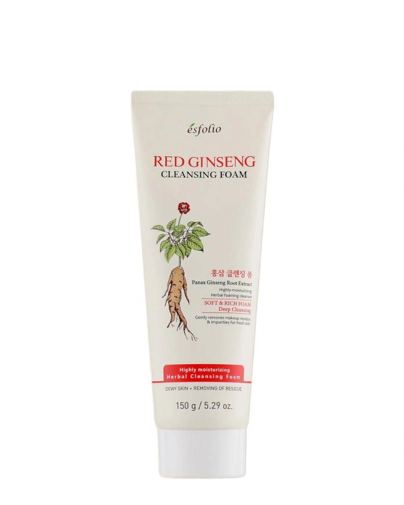 Esfolio Spumă pentru curățare Red Ginseng Cleansing Foam, 150 ml