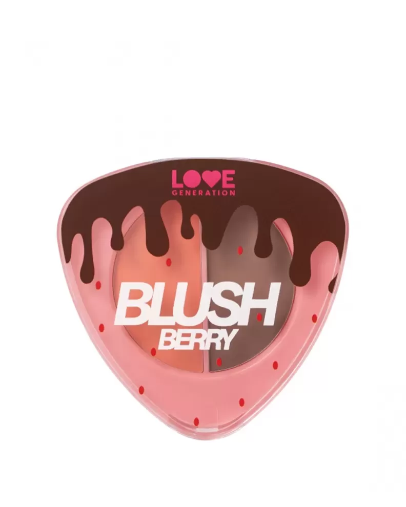 LG Палетка для контуринга лица Blushberry, 6 г 