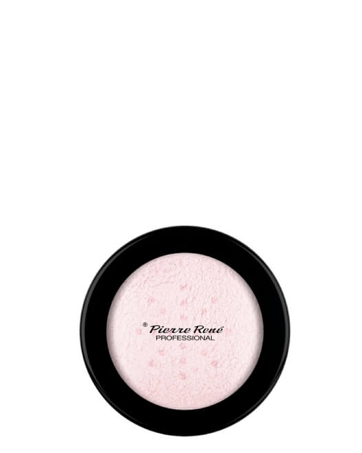 Pierre Rene Pudră pulbere Natural Glow Pink, 10 g