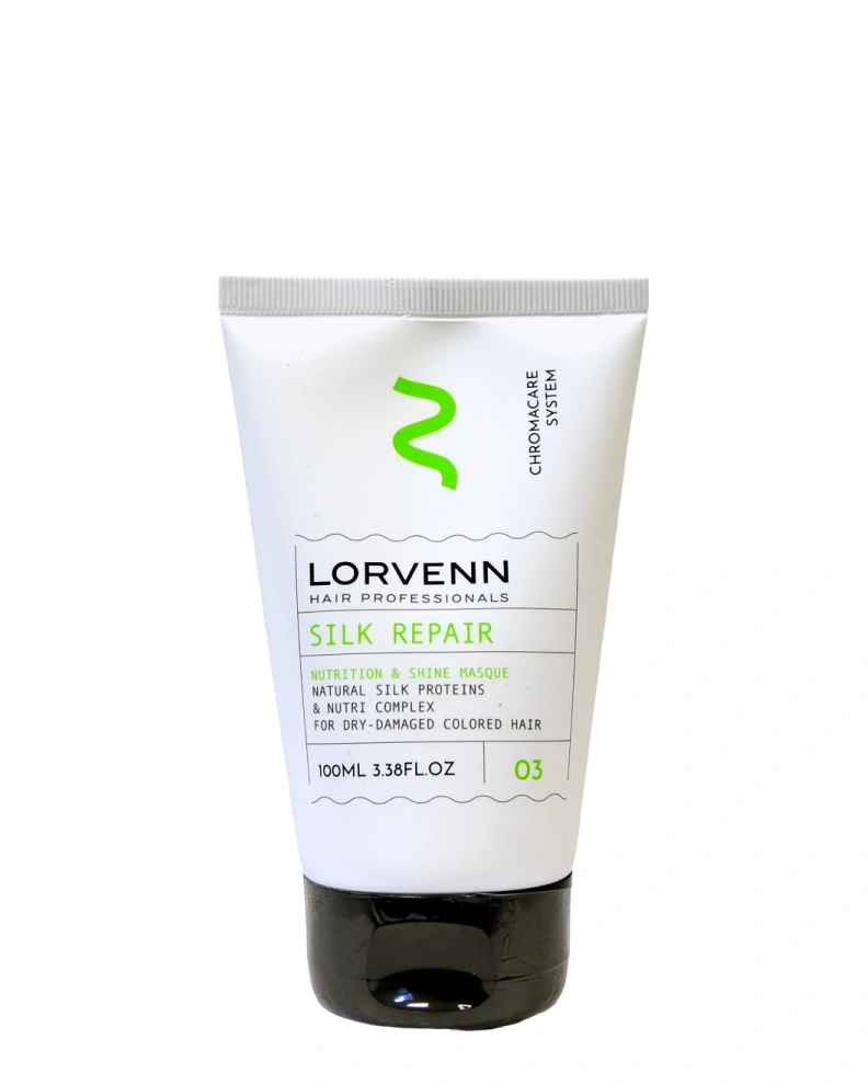LORVENN Восстанавливающая маска для волос Silk Repair, 100 мл