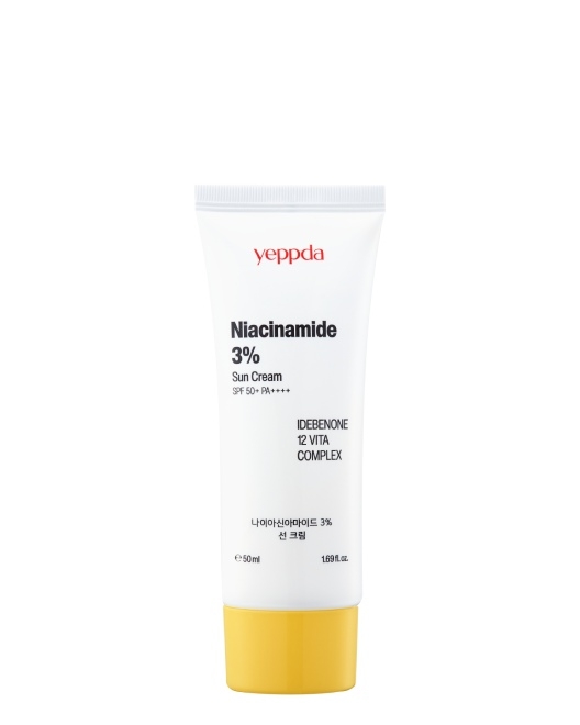 Yeppda Осветляющий солнцезащитный крем Niacinamide 3% SPF50+ PA++++, 50 мл