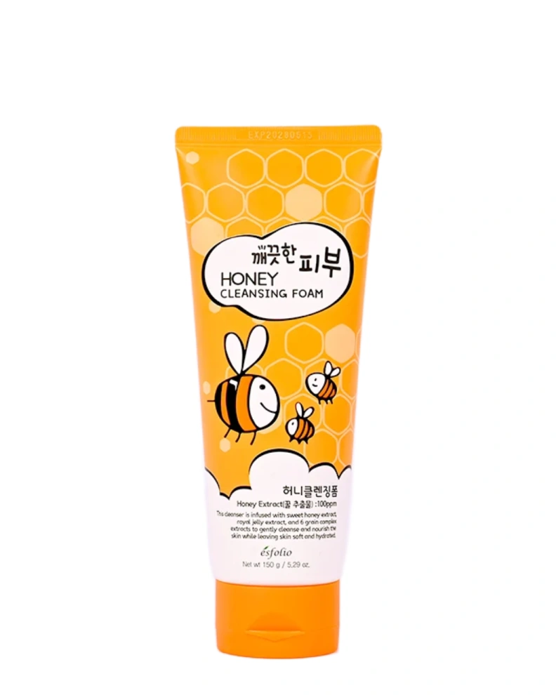 Esfolio Spumă de curațare cu miere Pure Skin Cleansing, 150 ml